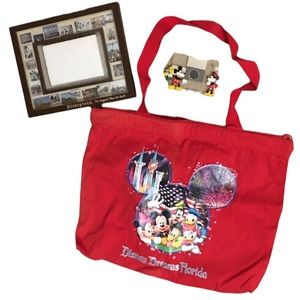 Disneyland souvenir bundle picture frame bag magnet